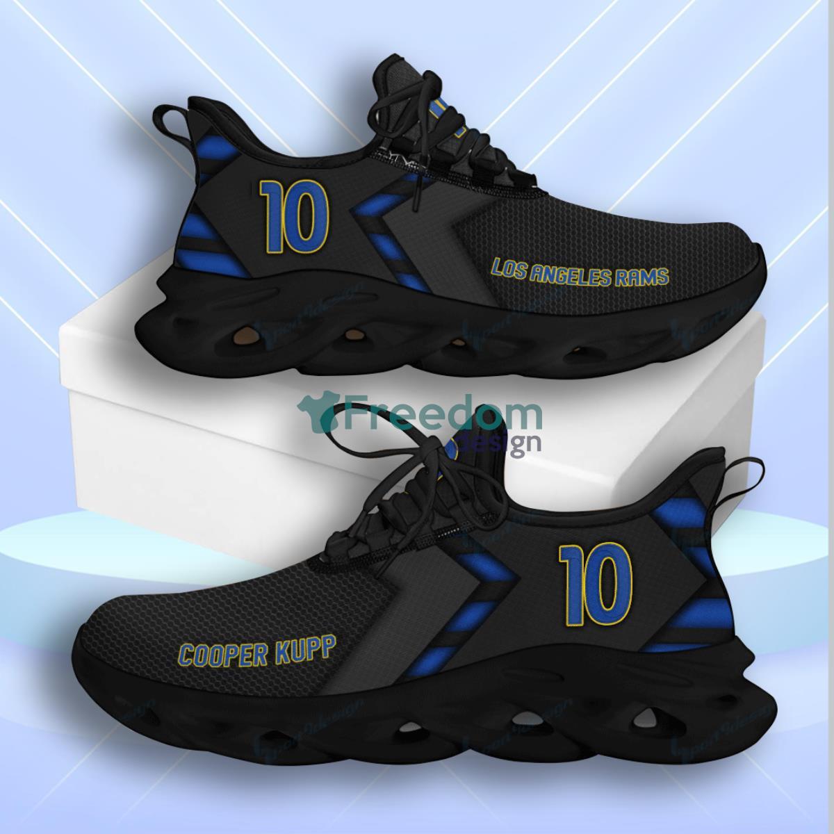 Los Angeles Rams Max Soul Shoes Trending Sneakers For Fans Product Photo 1