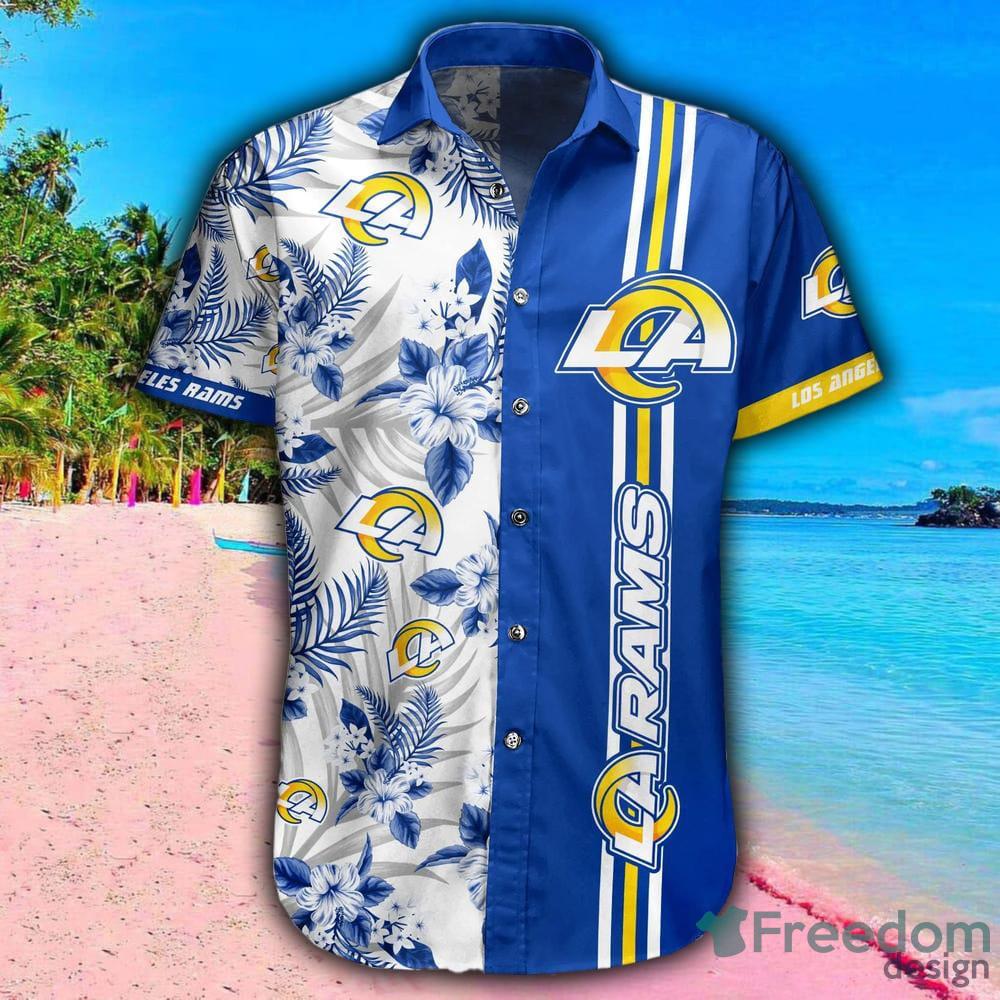 Los Angeles Rams NFL Style 9 Summer 3D Hawaiian Shirt And Shorts For Men  And Women Gift Fans - Freedomdesign