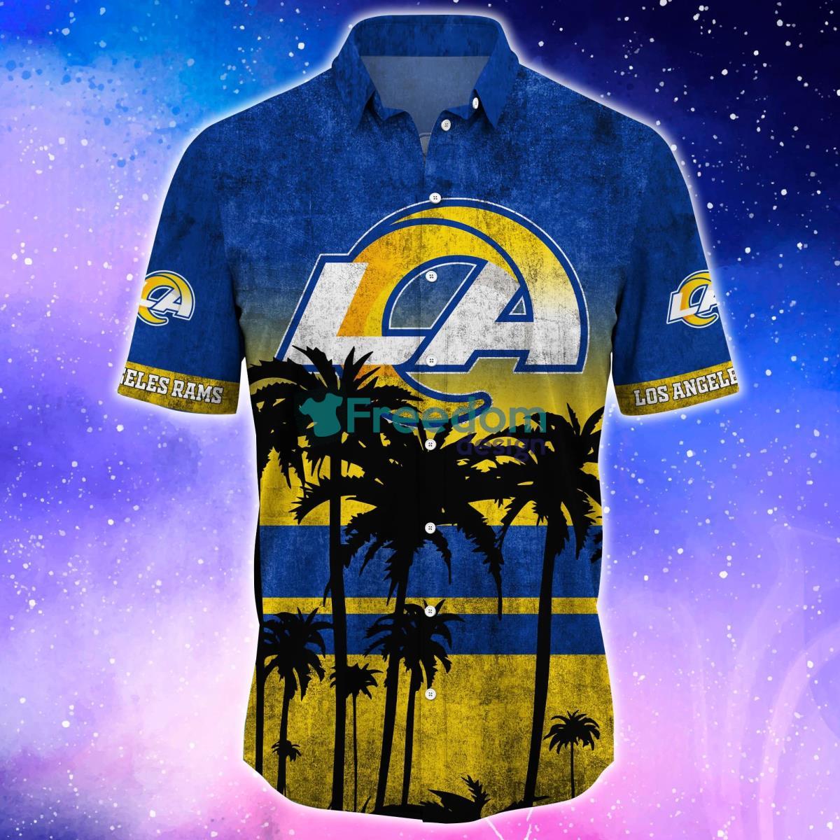 Los Angeles Rams NFL Design 6 Beach Hawaiian Shirt Men And Women For Fans  Gift - Freedomdesign