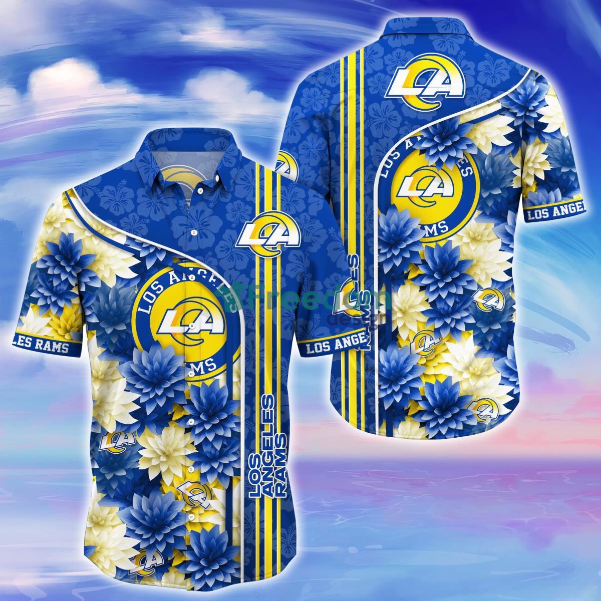 Los Angeles Rams Trending Hawaiian Shirt For Fans Product Photo 1