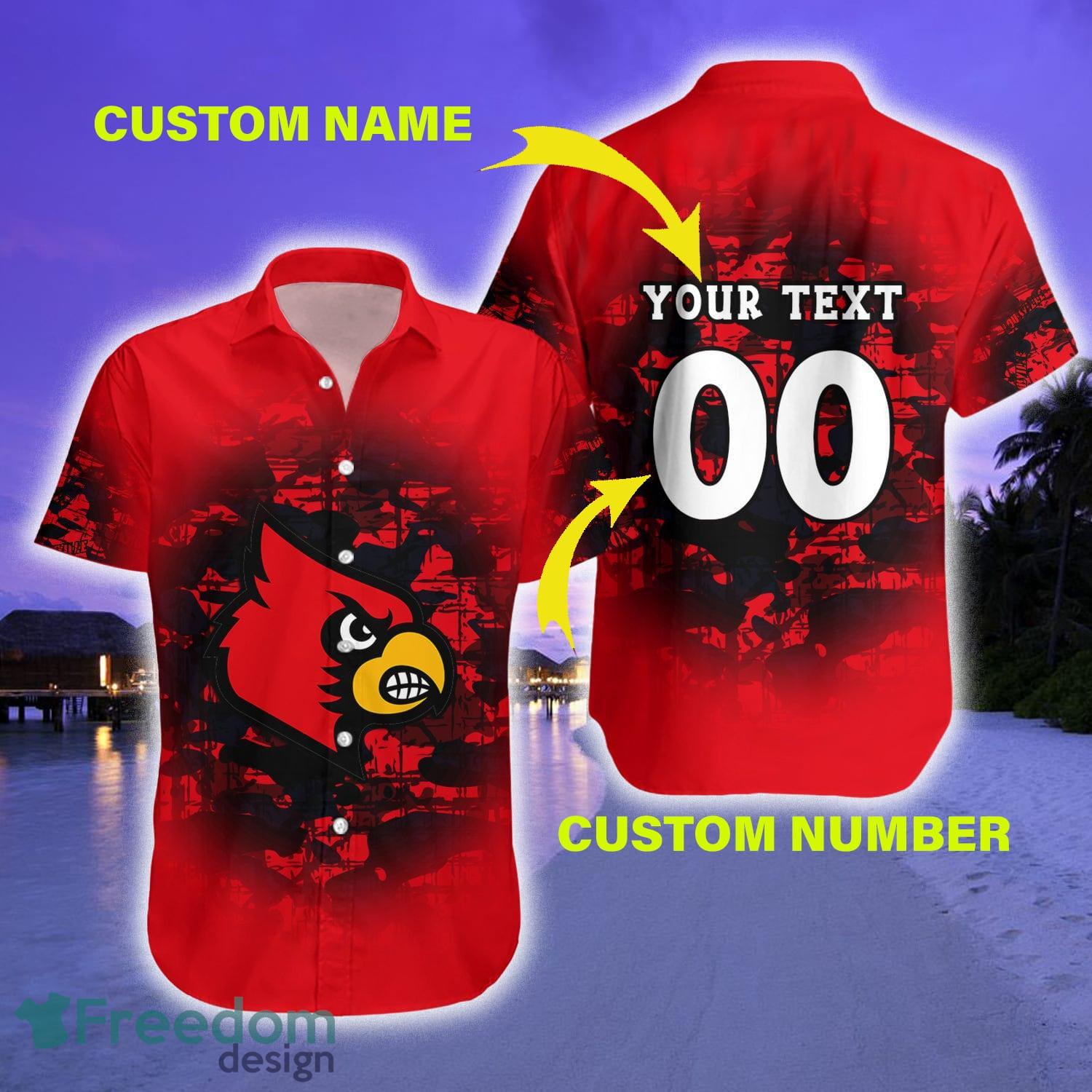 Louisville Cardinals NCAA Hawaiian Shirt Beach Gift For Friend