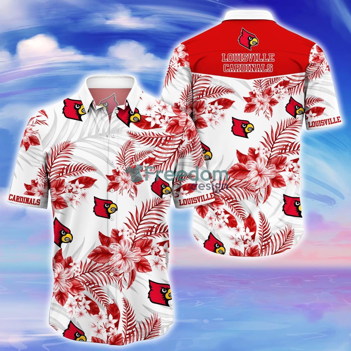 Available] Louisville Cardinals Hawaiian Shirt