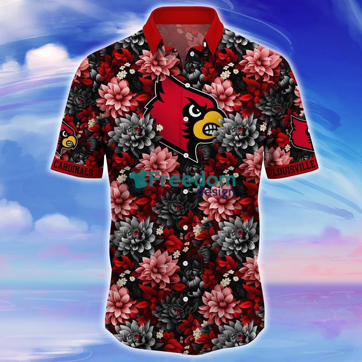 Louisville Cardinals Trending Hawaiian Shirt Great Gift For Fans -  Freedomdesign