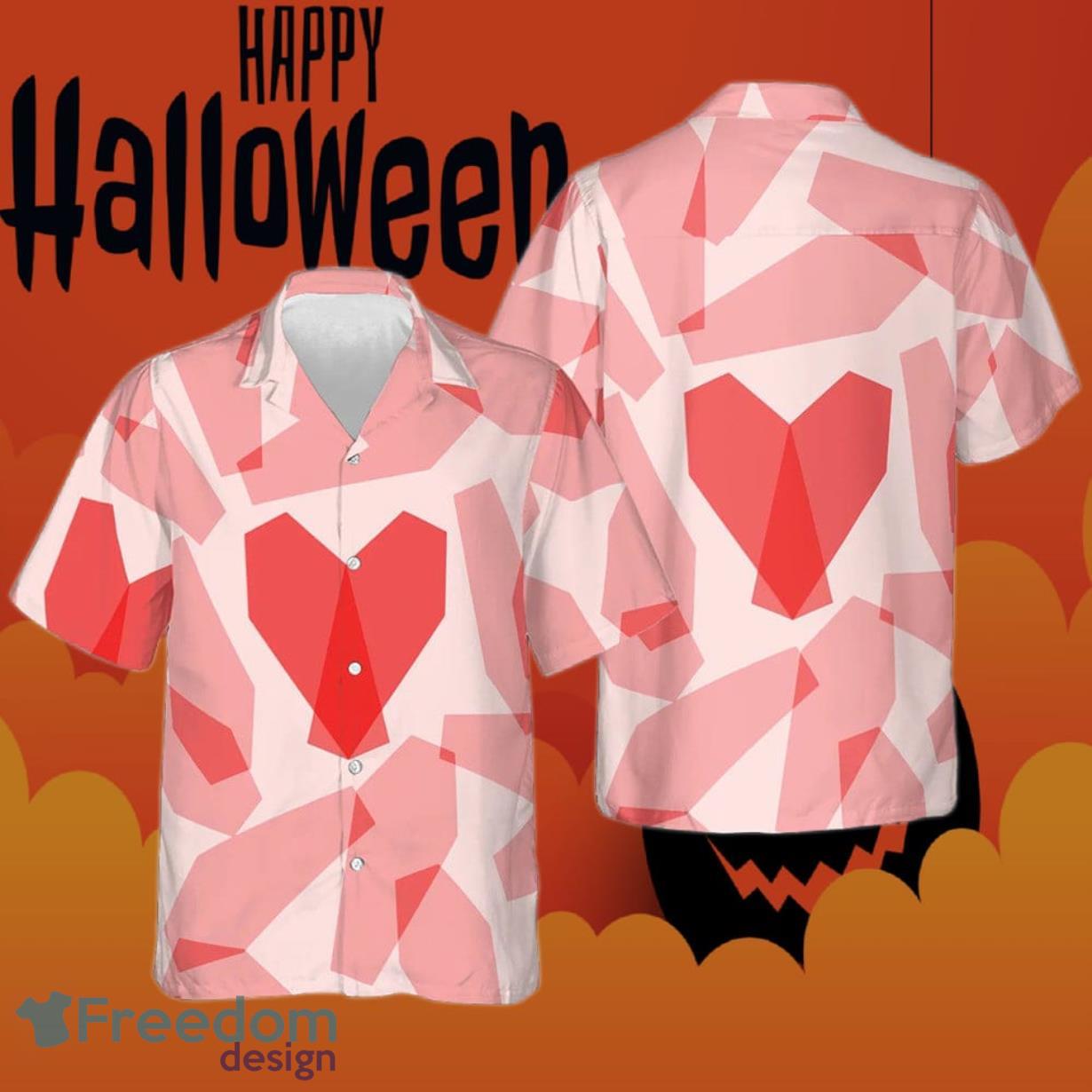 Love For The Death Halloween Hawaiian Shirt Mens Beach Button Up Shirts Gifts For Couples Product Photo 1