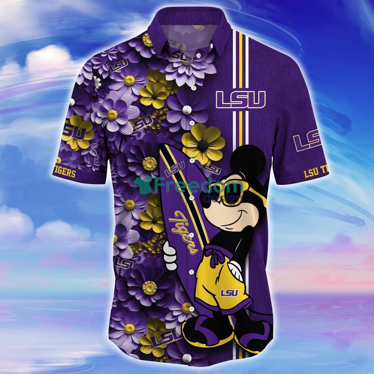 LSU TIGERS Trending Hawaiian Shirt Best Gift For Fans Product Photo 2