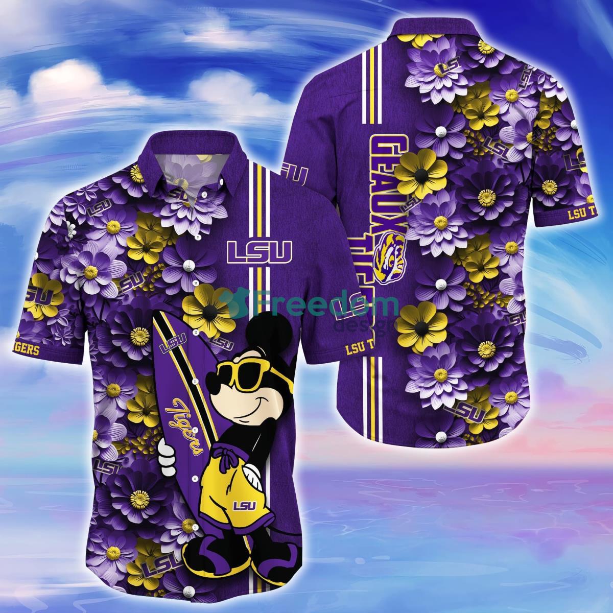 LSU TIGERS Trending Hawaiian Shirt Best Gift For Fans Product Photo 1