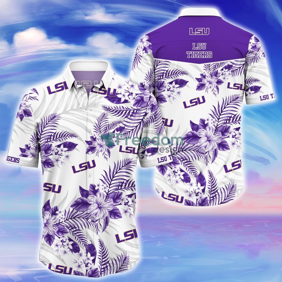 LSU TIGERS Trending Hawaiian Shirt Gift For Real Fans Product Photo 1