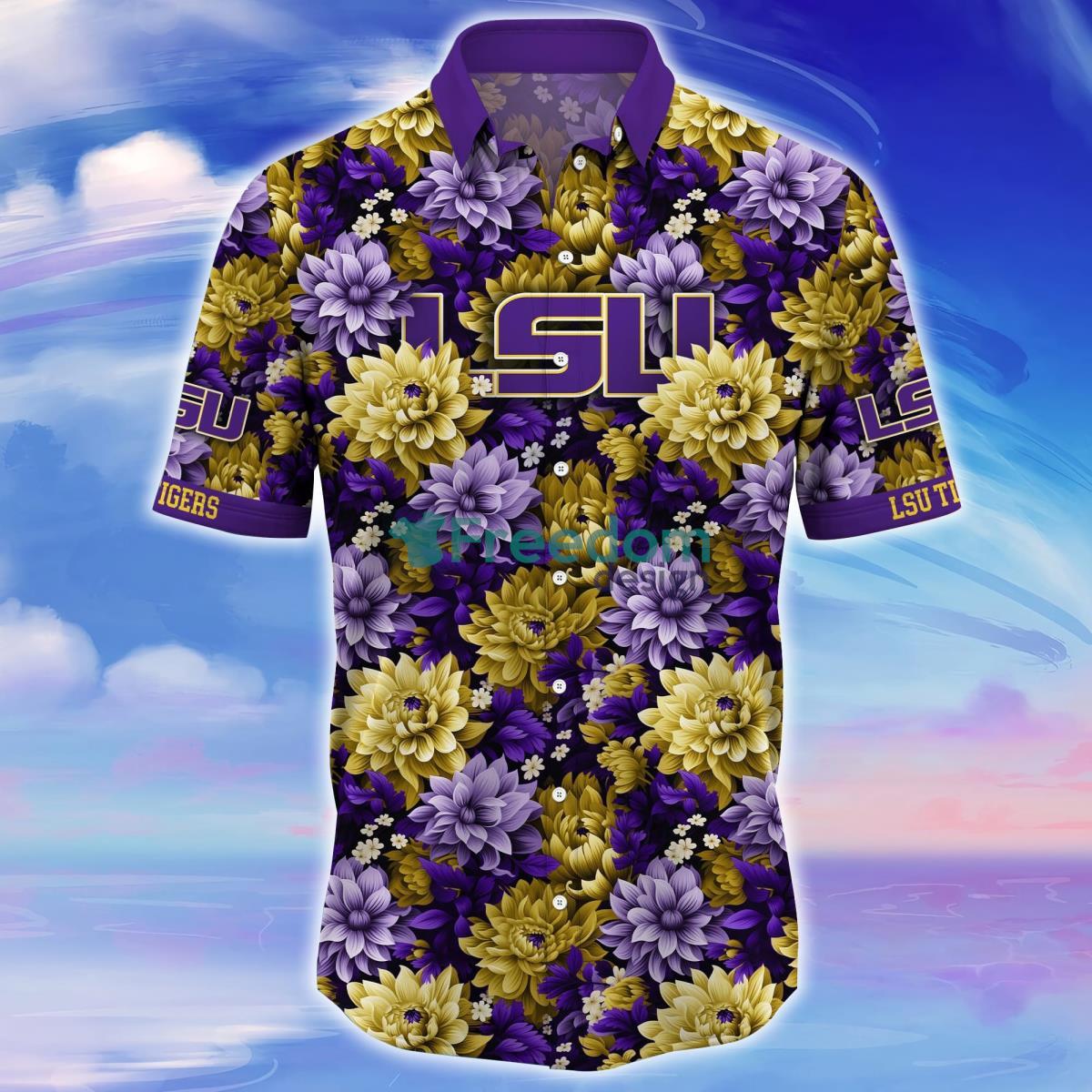 LSU TIGERS Trending Hawaiian Shirt Great Gift For Fans Product Photo 2