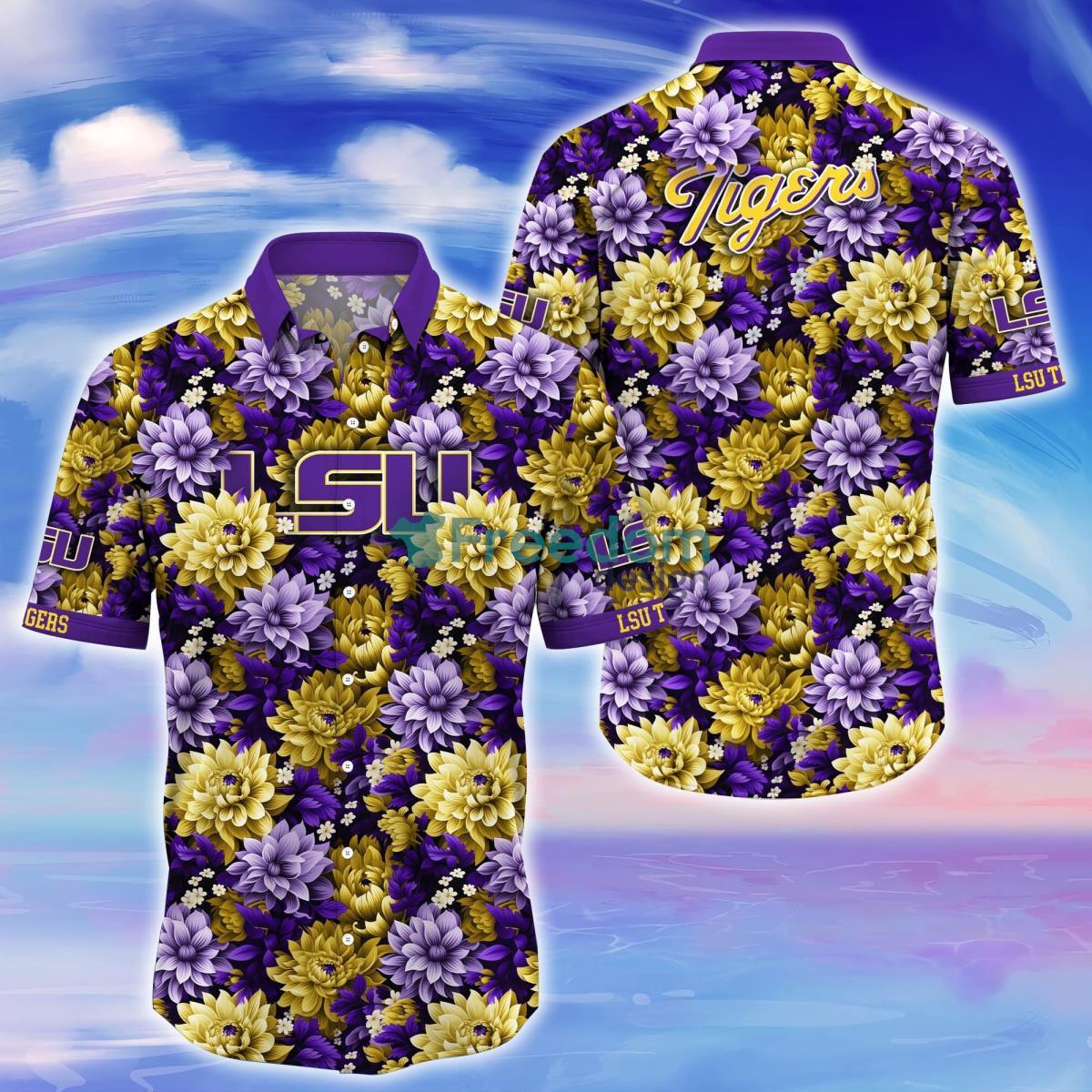 LSU TIGERS Trending Hawaiian Shirt Great Gift For Fans Product Photo 1