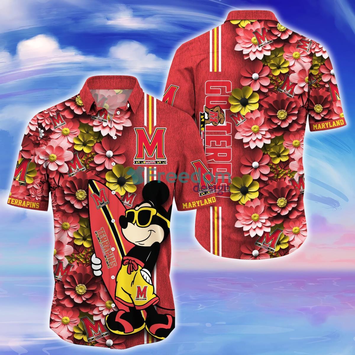 Maryland Terrapins Trending Hawaiian Shirt Best Gift For Fans Product Photo 1