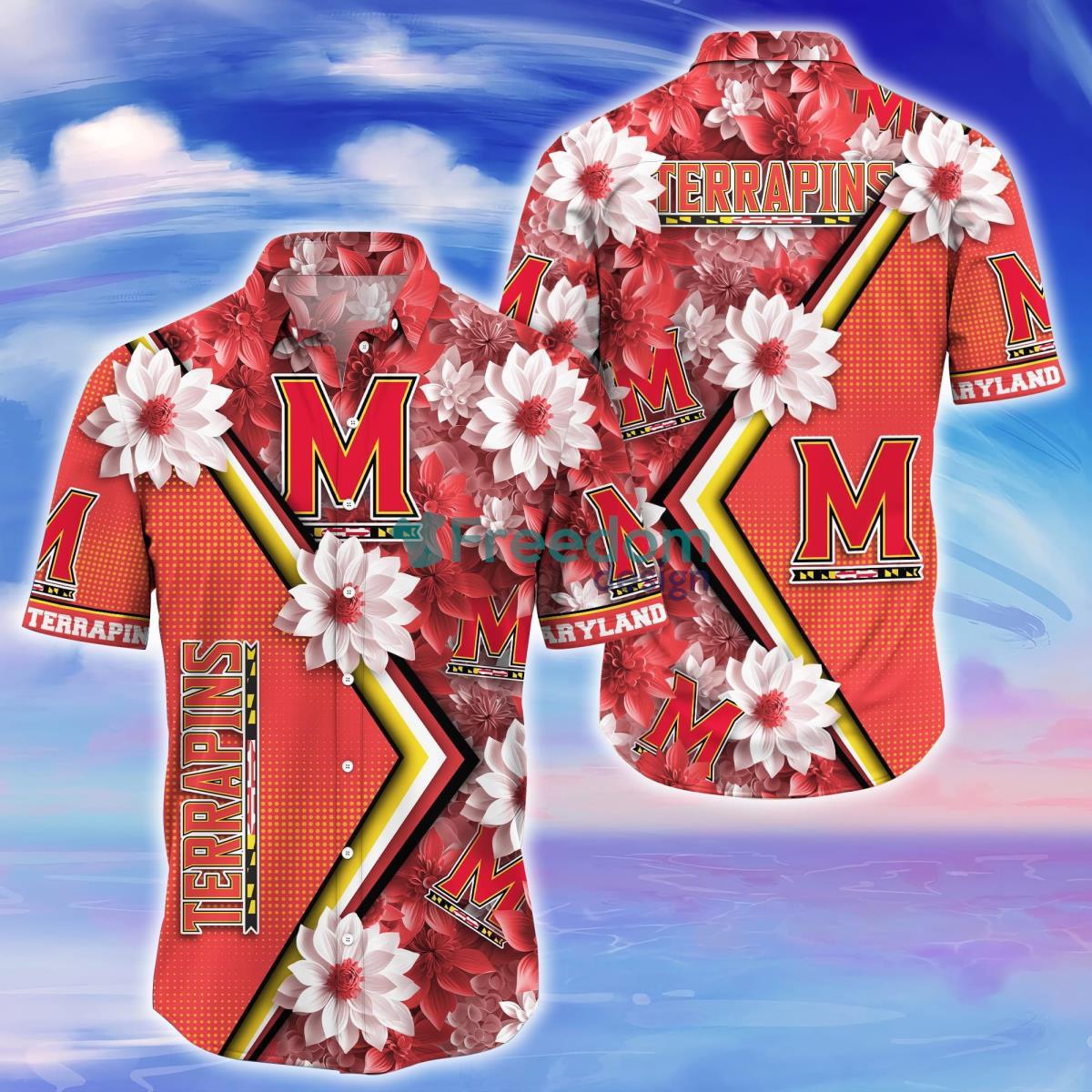 Maryland Terrapins Trending Hawaiian Shirt Gift For Fans Product Photo 1