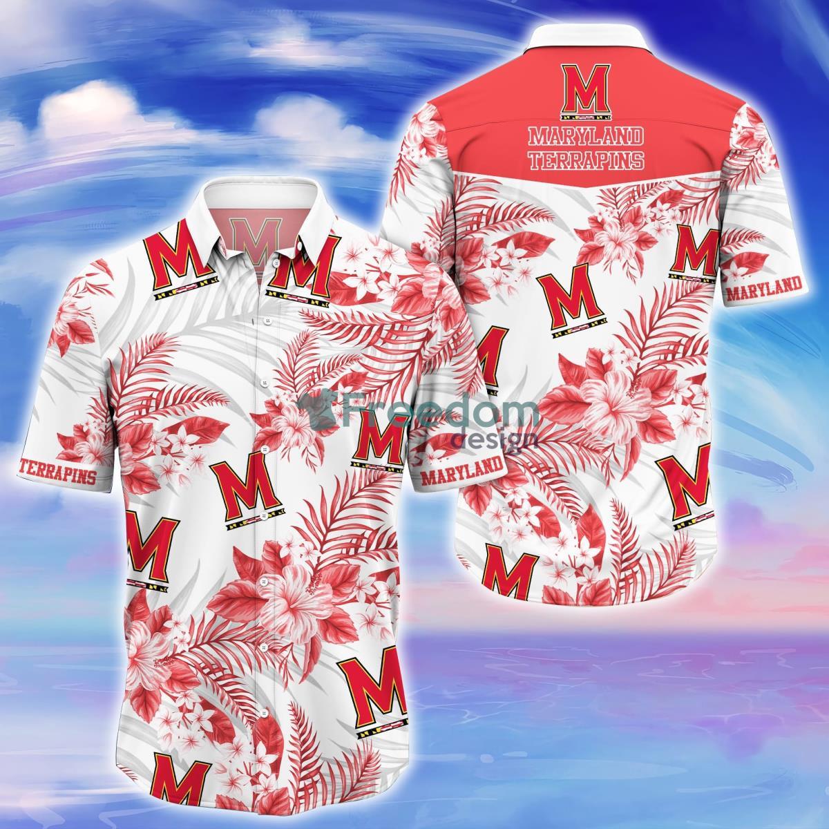 Maryland Terrapins Trending Hawaiian Shirt Gift For Real Fans Product Photo 1