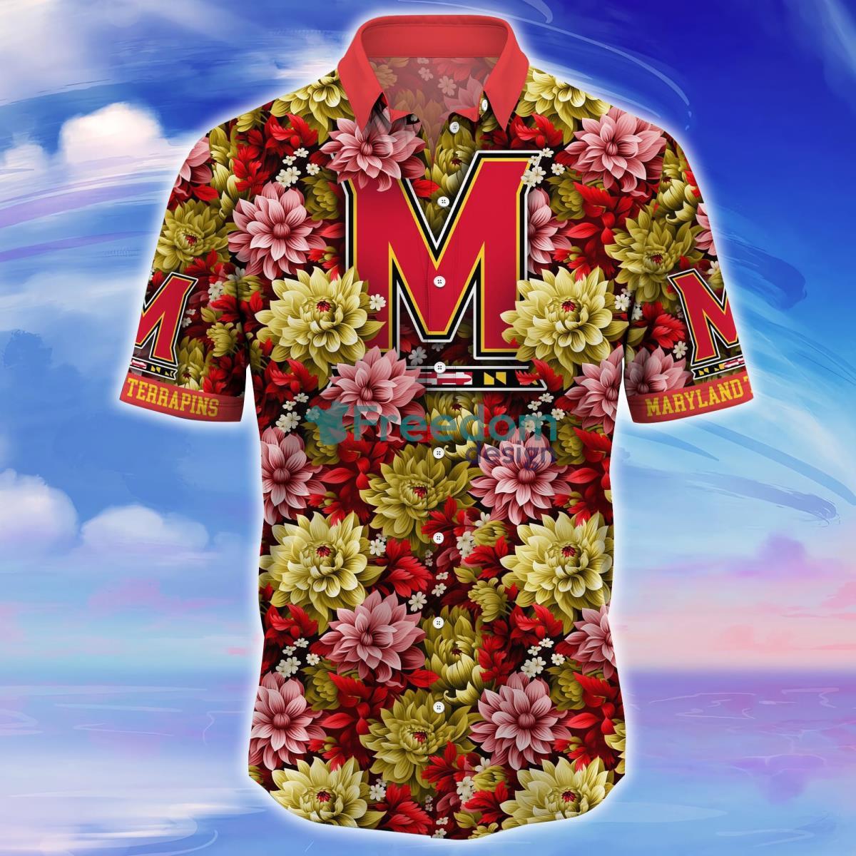 Maryland Terrapins Trending Hawaiian Shirt Great Gift For Fans Product Photo 2