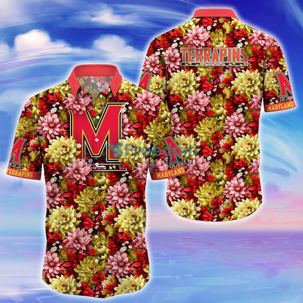 Maryland Terrapins Trending Hawaiian Shirt Great Gift For Fans Product Photo 1