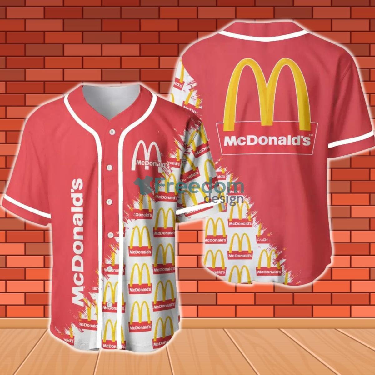 McDonald's Baseball Jersey Product Photo 1