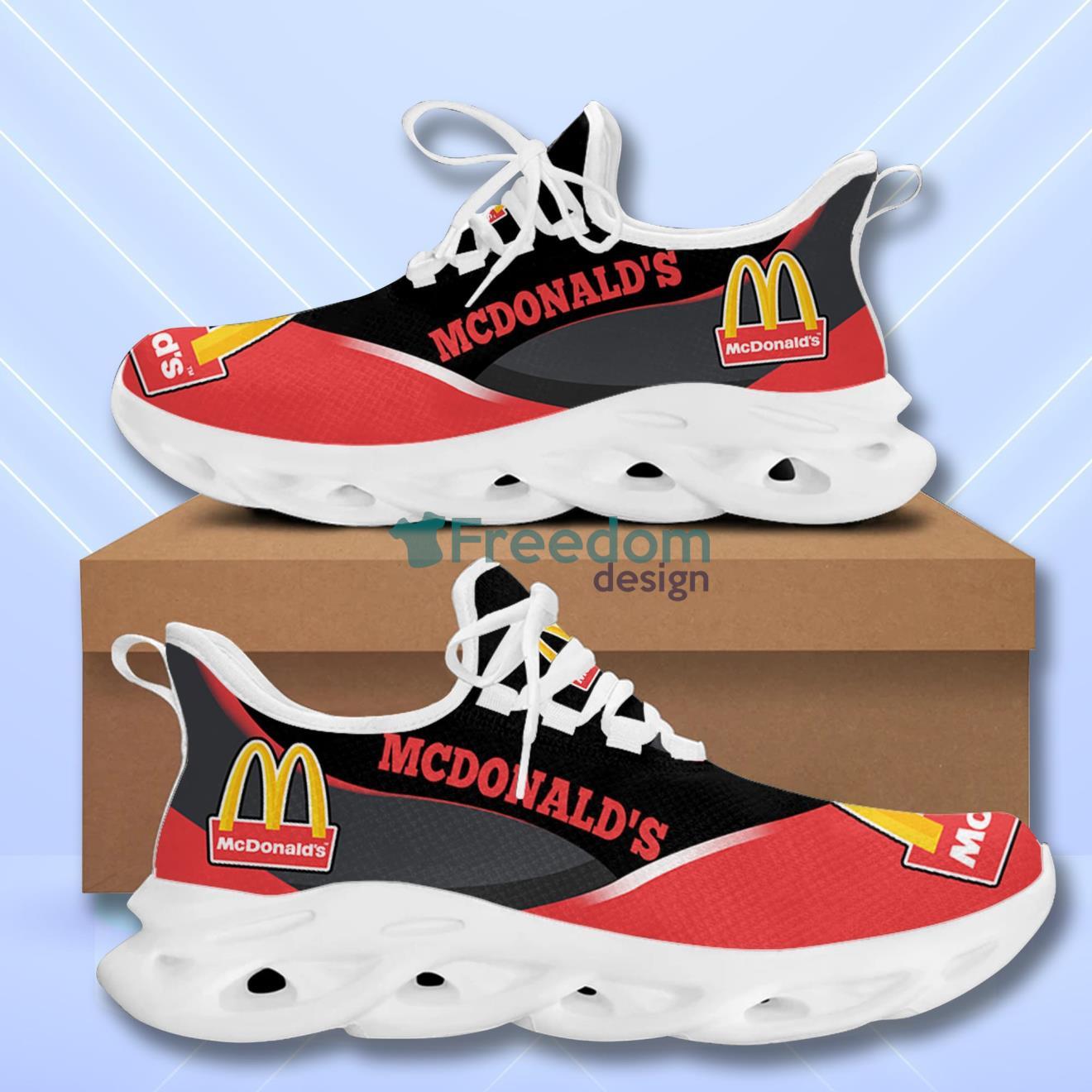 Mcdonalds Max Soul Shoes Great Clunky Sneakers For Men Women Product Photo 2