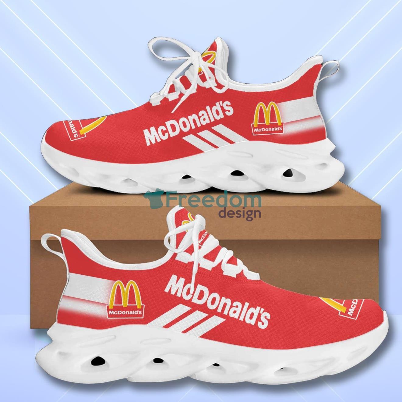 Mcdonalds Max Soul Sneakers Unique Shoes For Men Women Product Photo 2