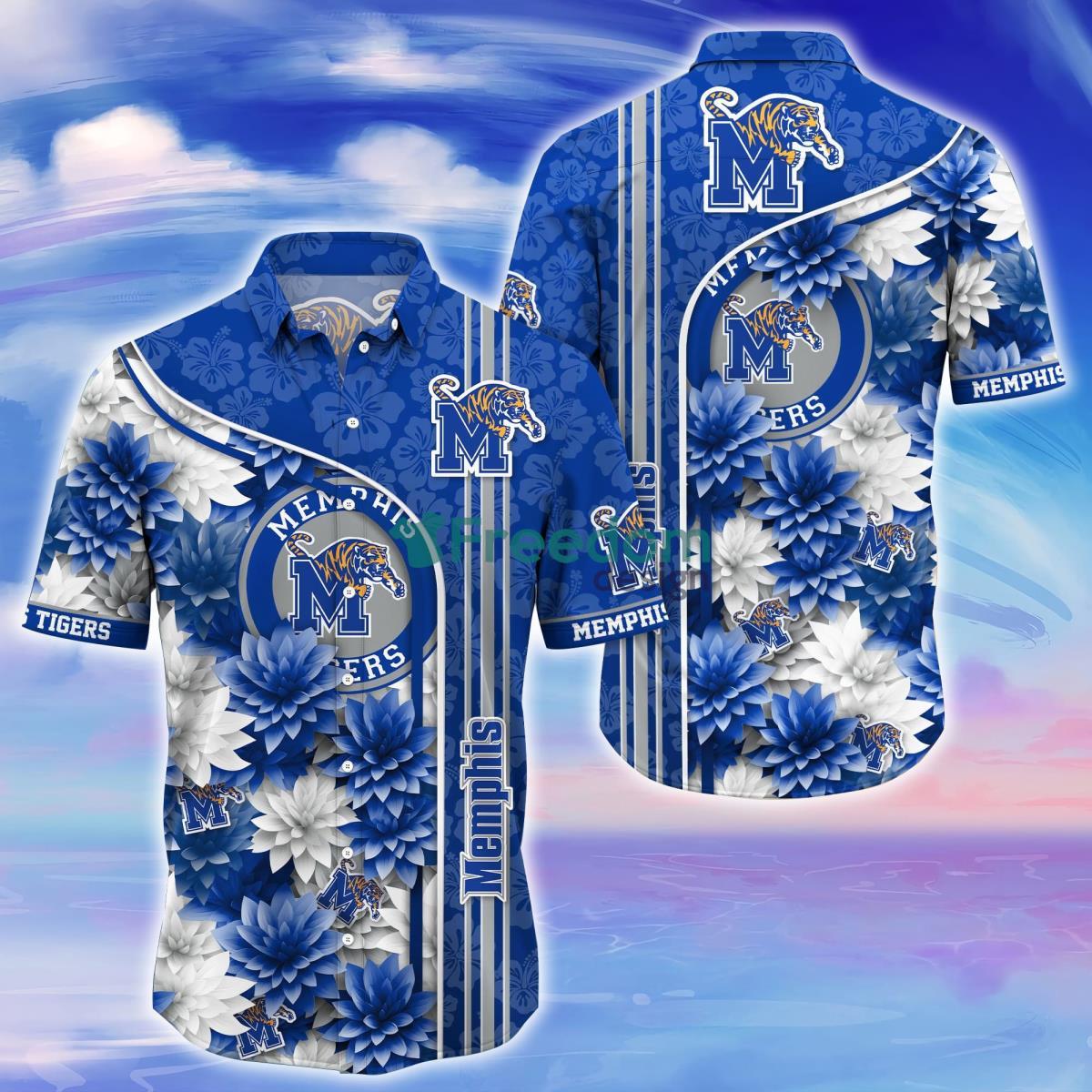 Memphis Tigers Trending Hawaiian Shirt For Fans Product Photo 1