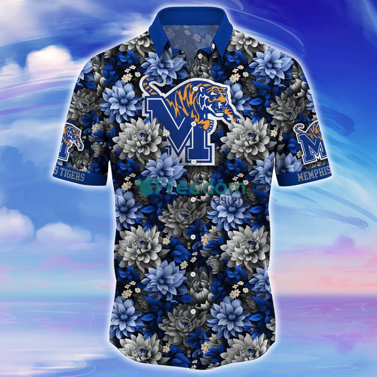 Memphis Tigers Trending Hawaiian Shirt Great Gift For Fans Product Photo 2