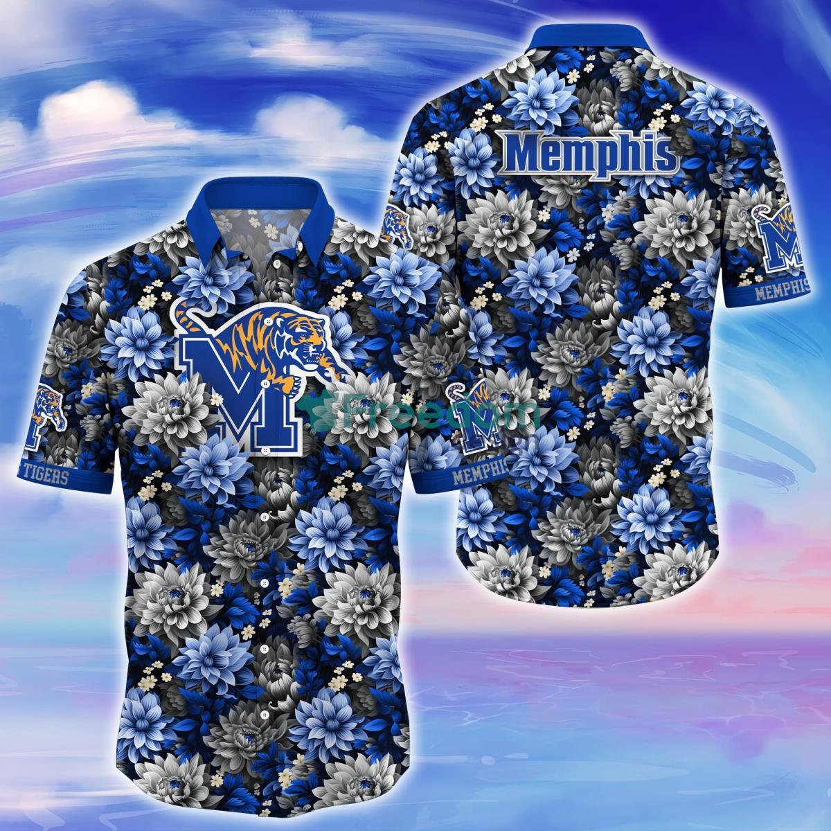 Memphis Tigers Trending Hawaiian Shirt Great Gift For Fans Product Photo 1