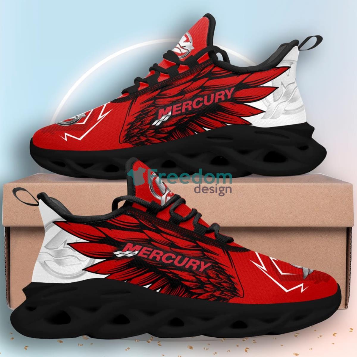 Mercury Marine Team Max Soul Shoes Running Sneakers Product Photo 2