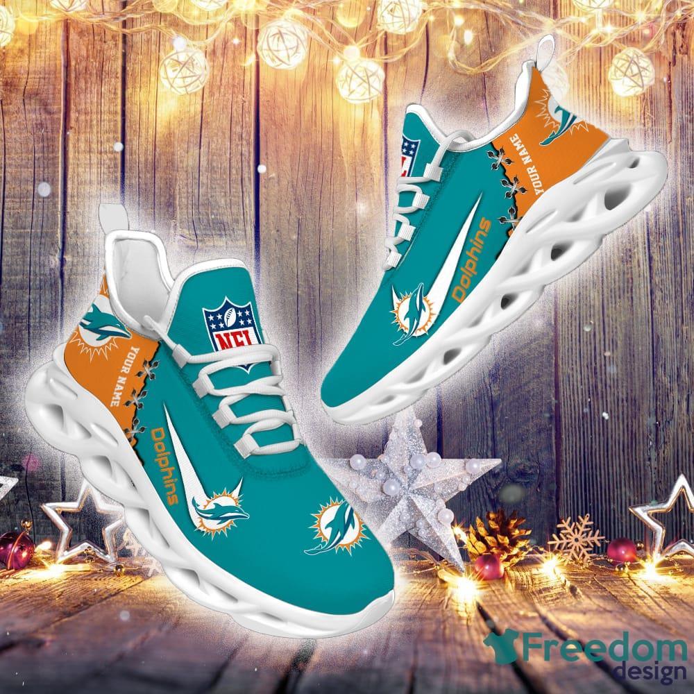 Miami Dolphins Football Team Max Soul Shoes Hot Sneakers For Men Women