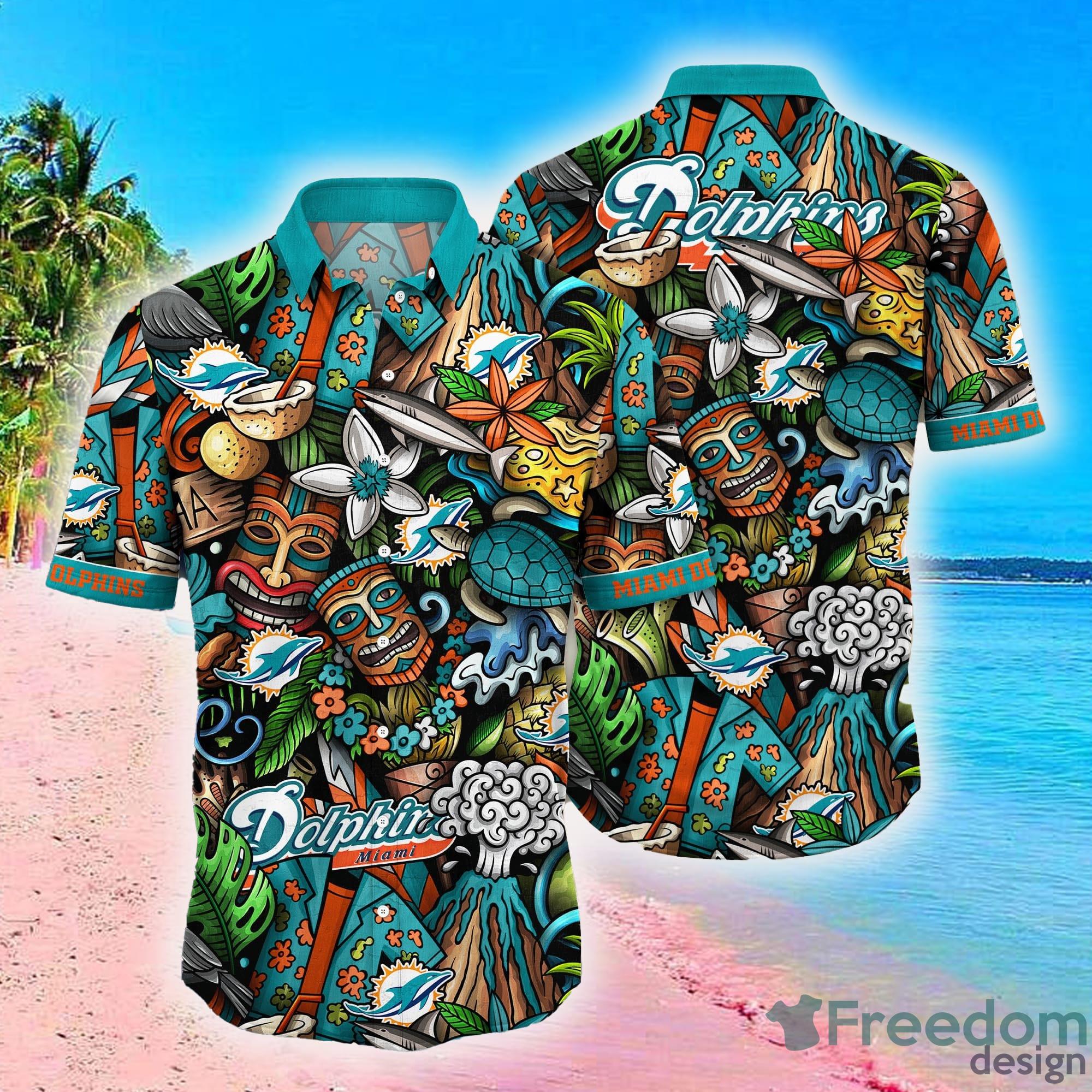 Miami Dolphins Hawaii Shirt For Men And Women Gift Hawaiian Shirt