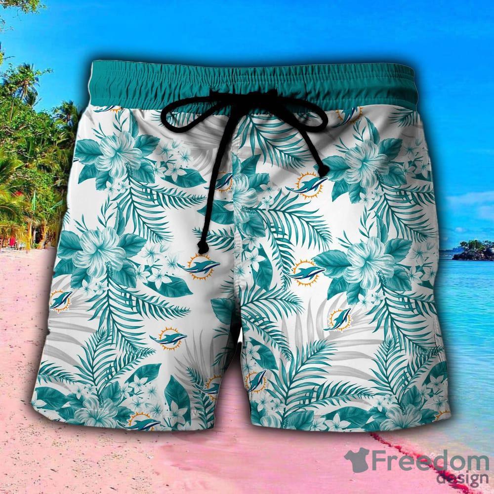 Miami Dolphins NFL Baby Yoda 3D Hawaiian Shirt And Shorts For Men