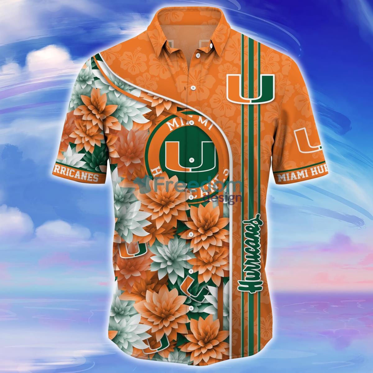 Miami Hurricanes Trending Hawaiian Shirt For Fans Product Photo 2