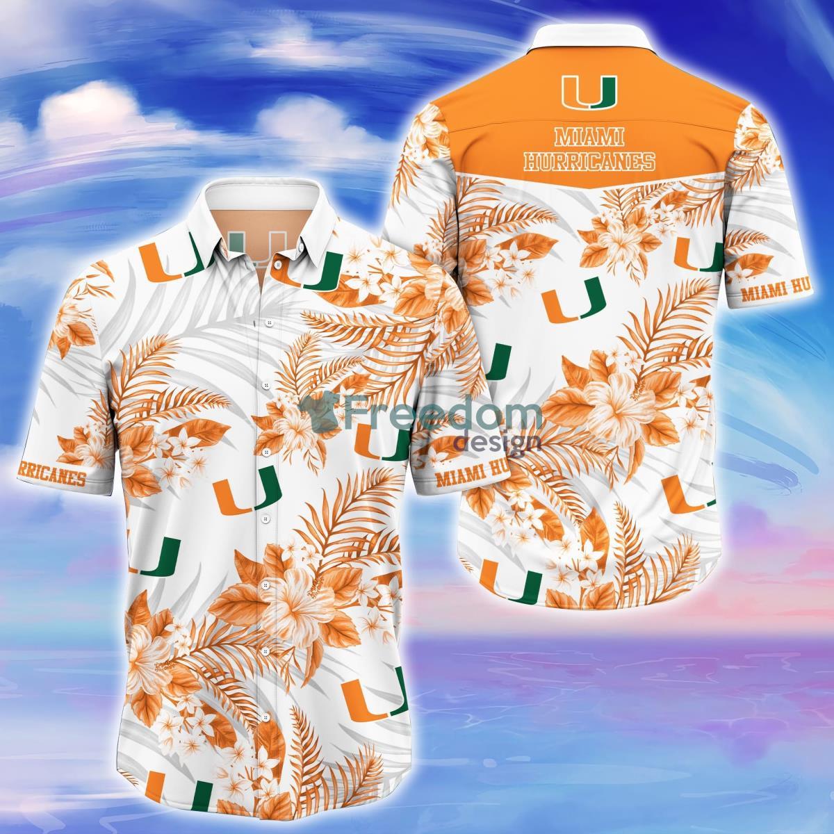 Miami Hurricanes Trending Hawaiian Shirt Gift For Real Fans Product Photo 1