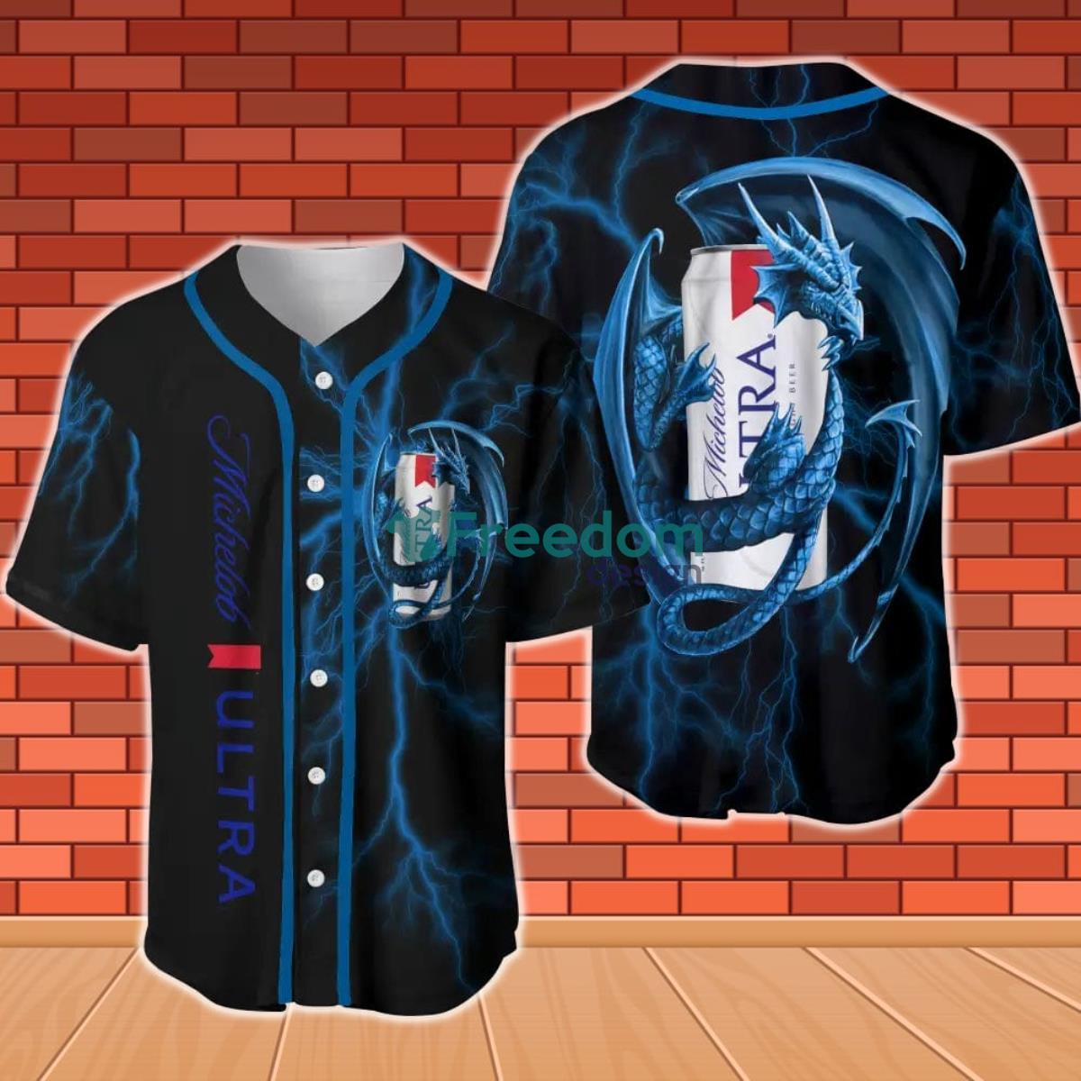 Michelob Ultra Dragon Thunder Baseball Jersey Product Photo 1