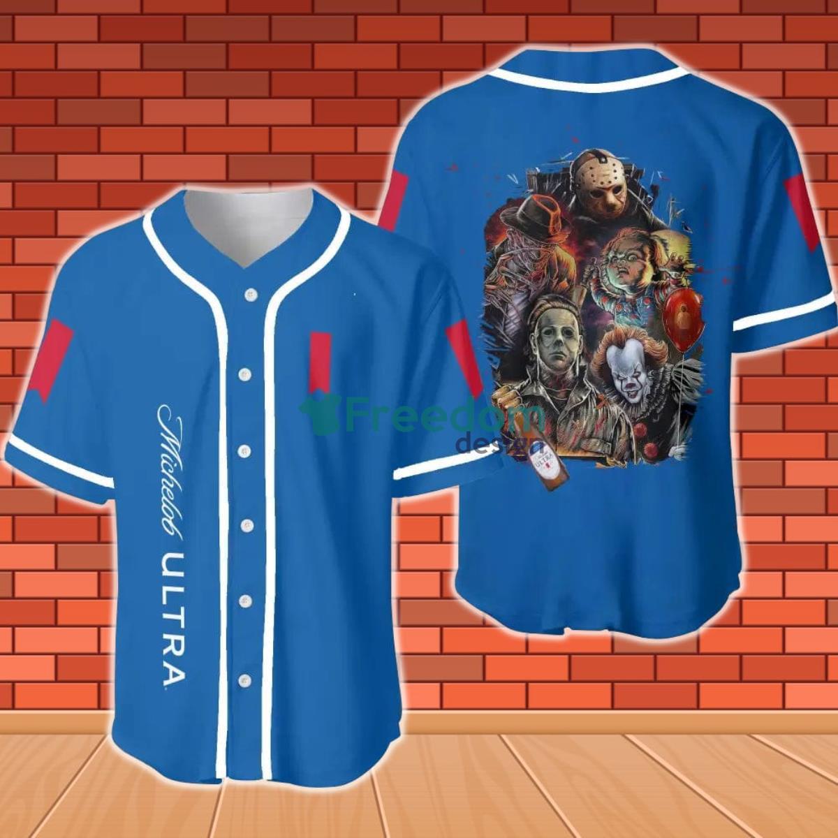 Captain Morgan Horror Halloween Baseball Jersey