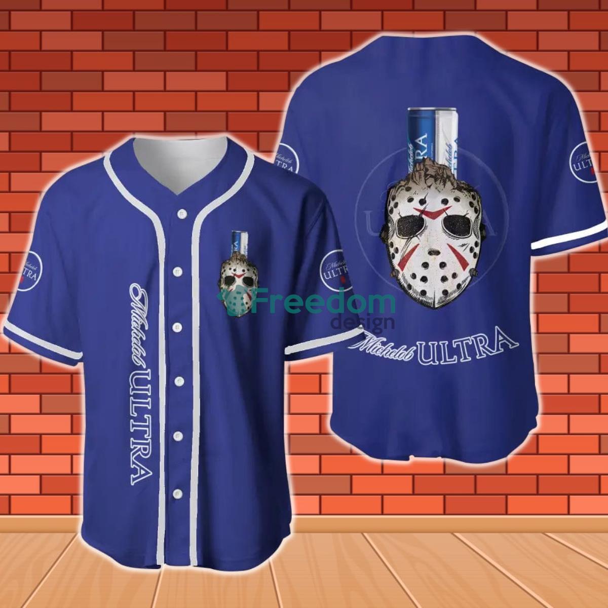 Michelob Ultra Horror Halloween Baseball Jersey Product Photo 1