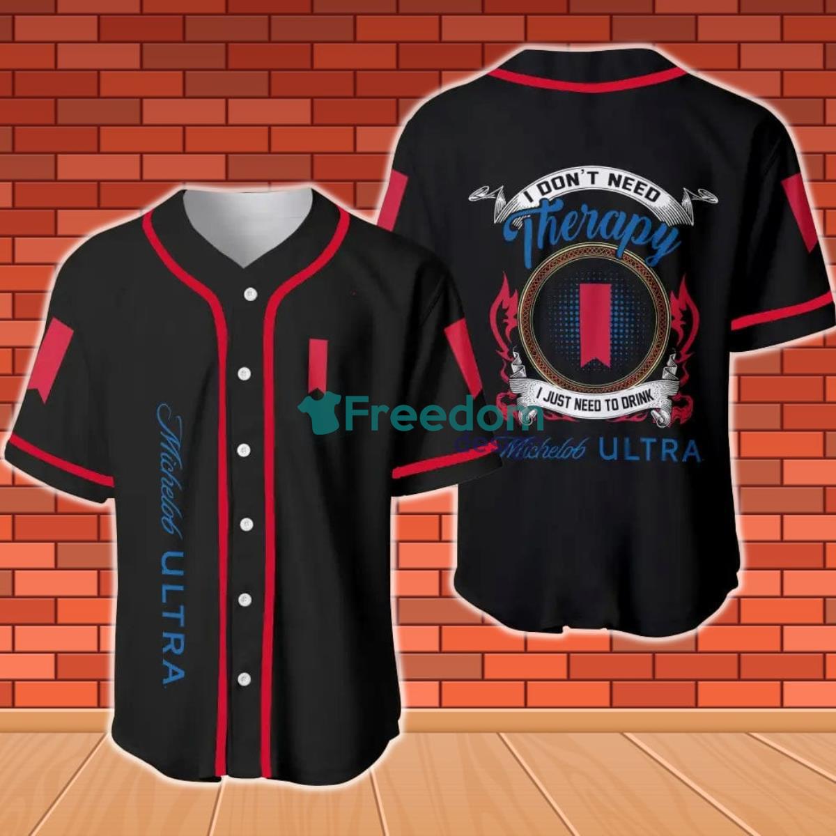 Michelob Ultra Therapy Baseball Jersey Product Photo 1