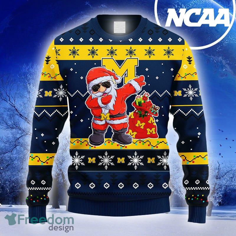 Michigan wolverines ugly hot sale christmas sweater