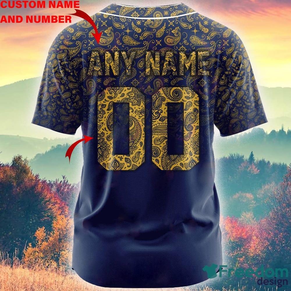 Milwaukee Brewers Design MLB Jersey Shirt Custom Number And Name