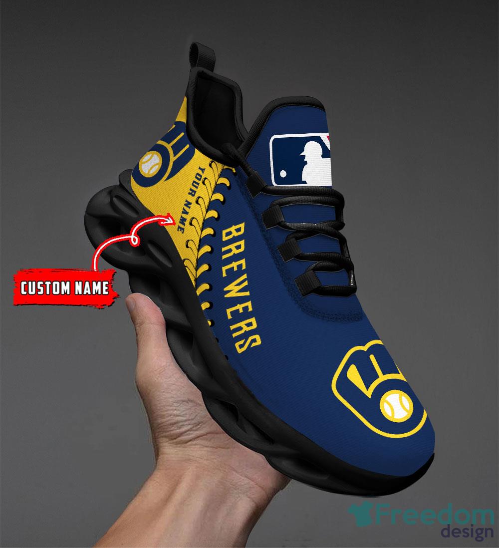 Milwaukee Brewers MLB MAX SOUL SHOES Custom Name For Men And Women Running  Sneakers - Freedomdesign