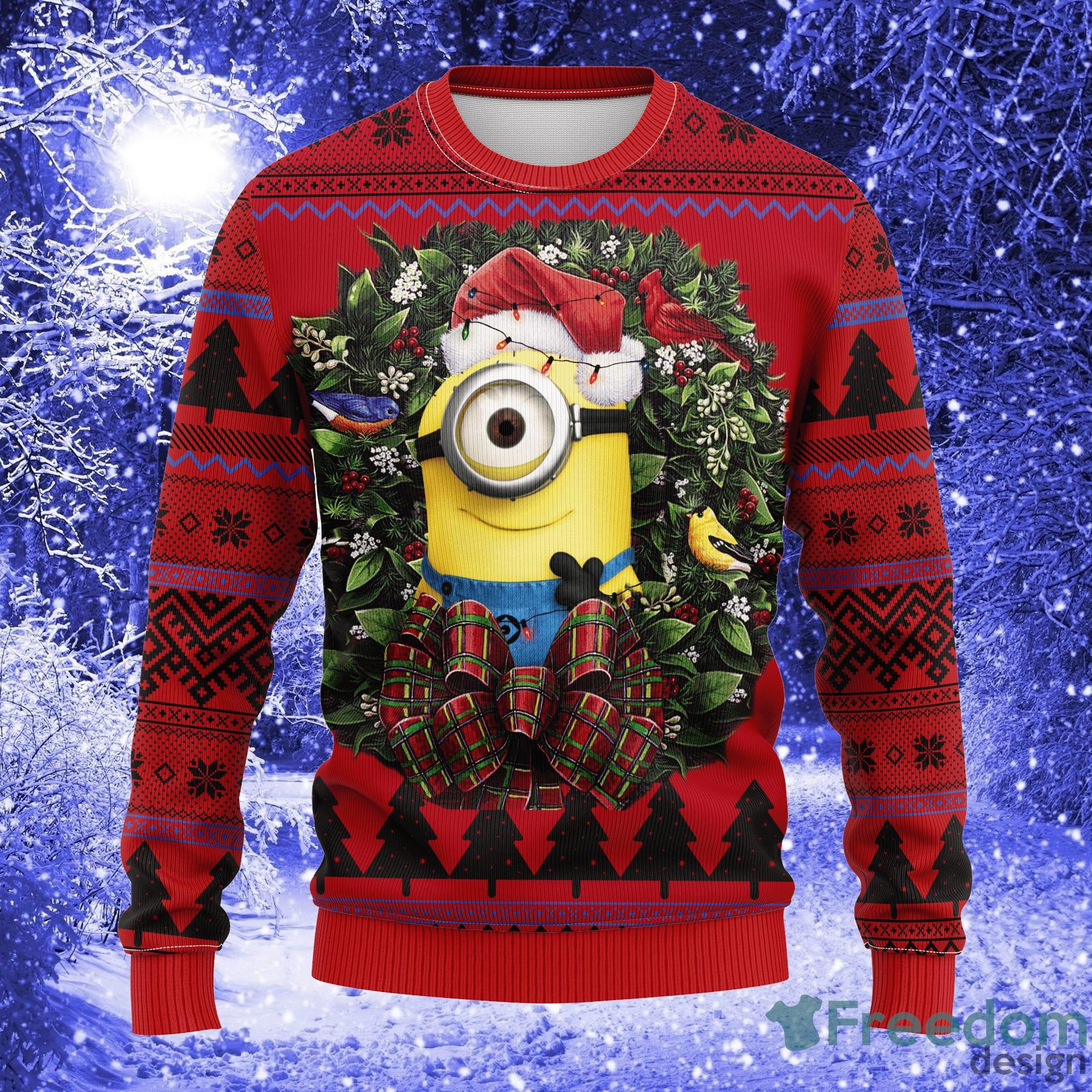 Minion ugly hotsell christmas sweater