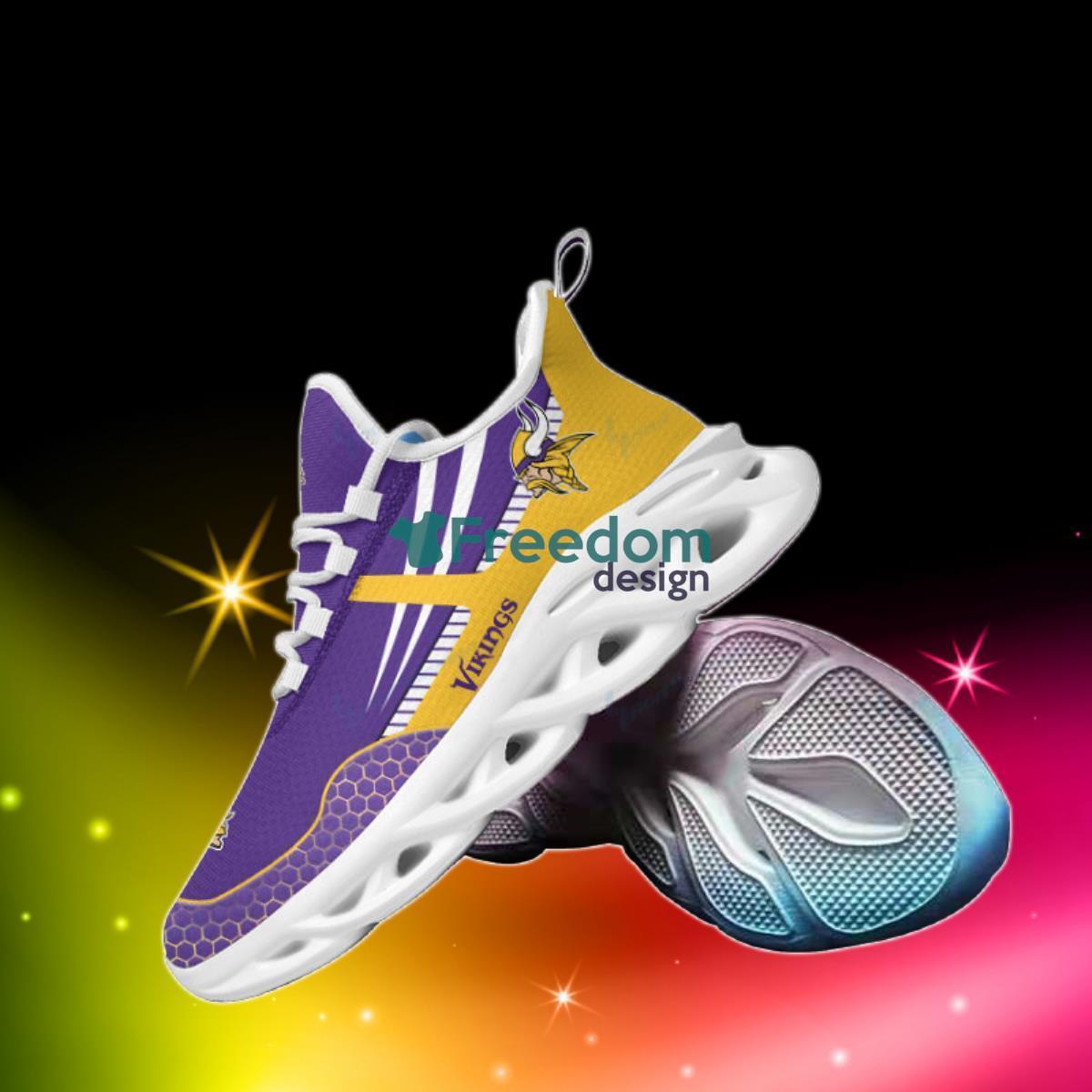 Minnesota Vikings Max Soul Shoes Trending Sneakers For Fans