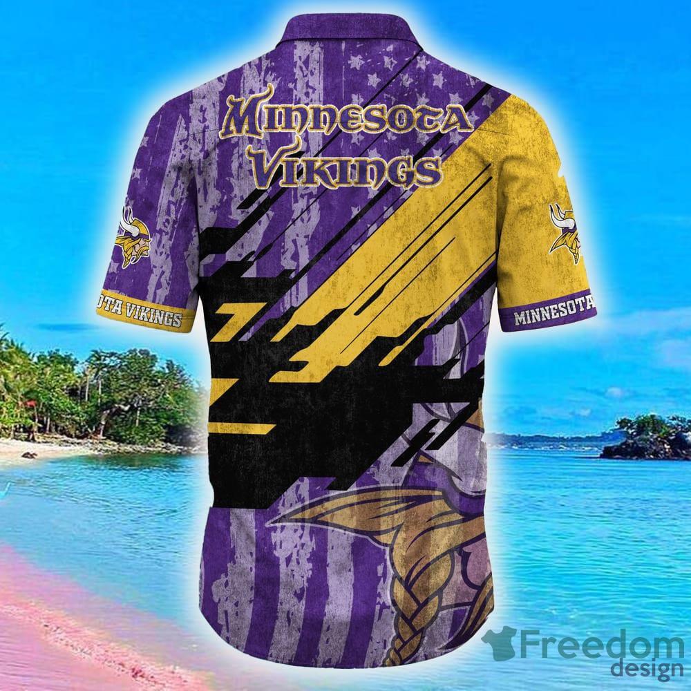 Minnesota Vikings NFL Custom Name Hawaiian Shirt For Men And Women Special  Gift For True Fans - Freedomdesign