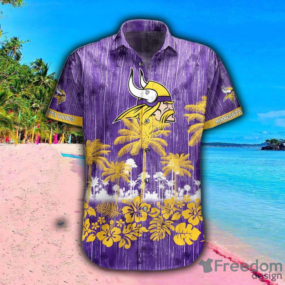 Minnesota Vikings NFL Style 6 Summer 3D Hawaiian Shirt And Shorts For Men  And Women Gift Fans - Freedomdesign