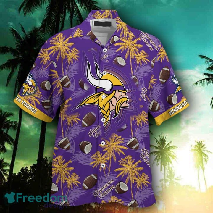 Minnesota Vikings Hawaii Summer Hawaiian Shirt And Short