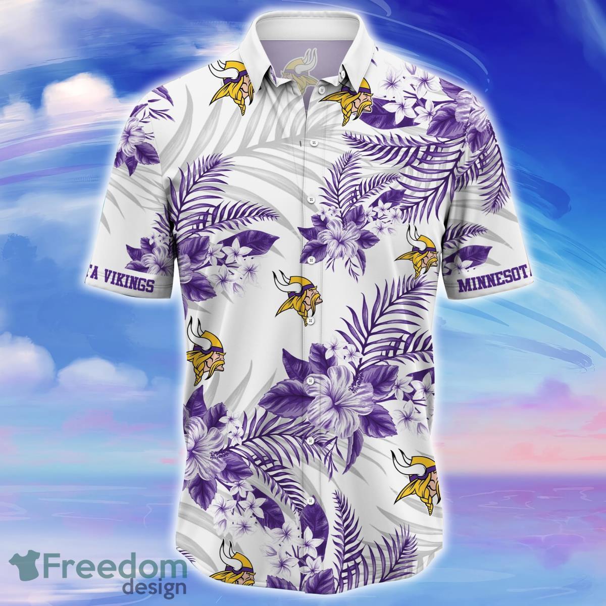 Minnesota Vikings Trending Hawaiian Shirt Gift For Real Fans Product Photo 2