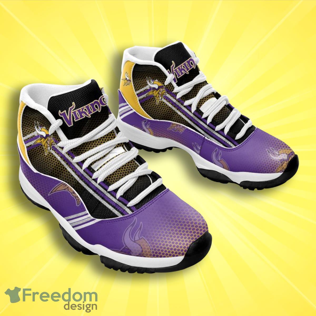 Minnesota Vikings Twinkle Air Jordan 11 Best Sneakers For Men Women Fans Product Photo 2