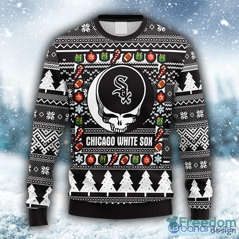 MLB Chicago White Sox Grateful Dead Fleece 3D Sweater For Men And Women  Gift Ugly Christmas - Freedomdesign