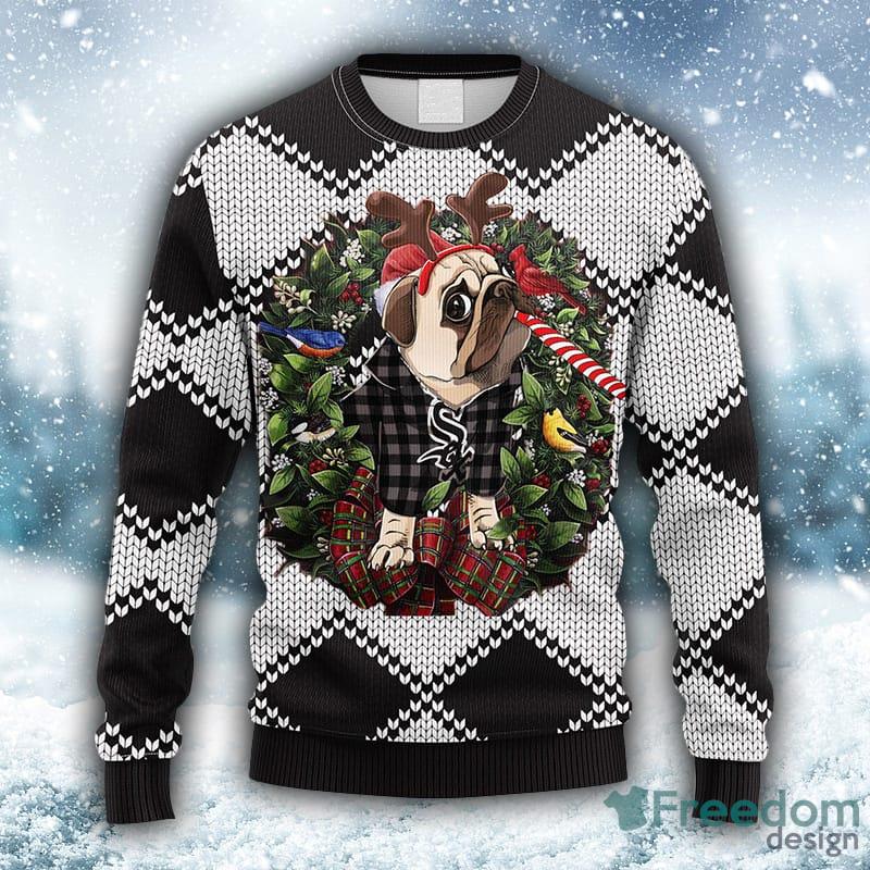 Christmas Gift Chicago White Sox Sport Fans 3D Ugly Christmas Sweater For  Men And Women