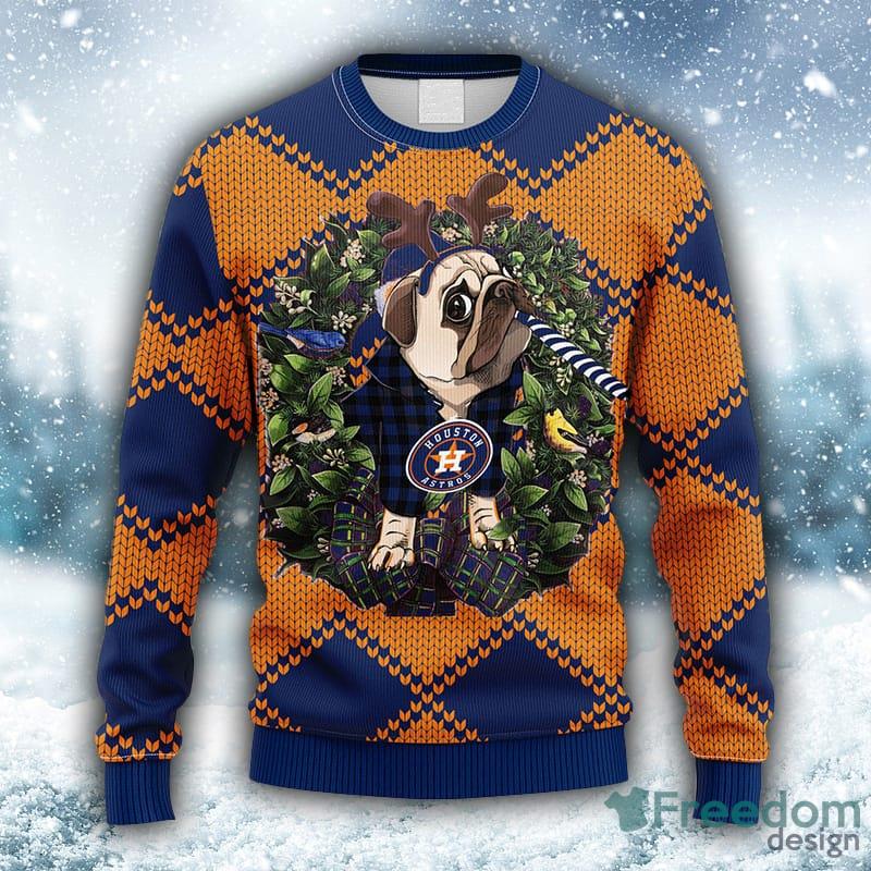 MLB Houston Astros Minion Christmas Ugly 3D Sweater For Men And