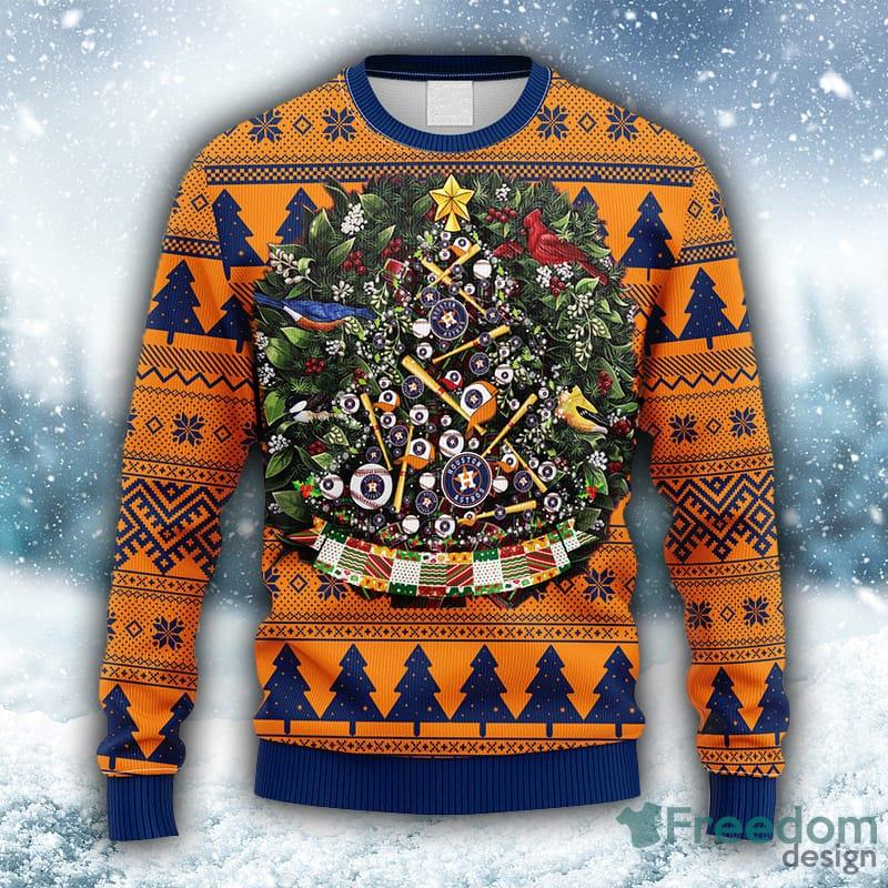 MLB Houston Astros Tree Fleece 3D Sweater For Men And Women Gift Ugly  Christmas - Freedomdesign