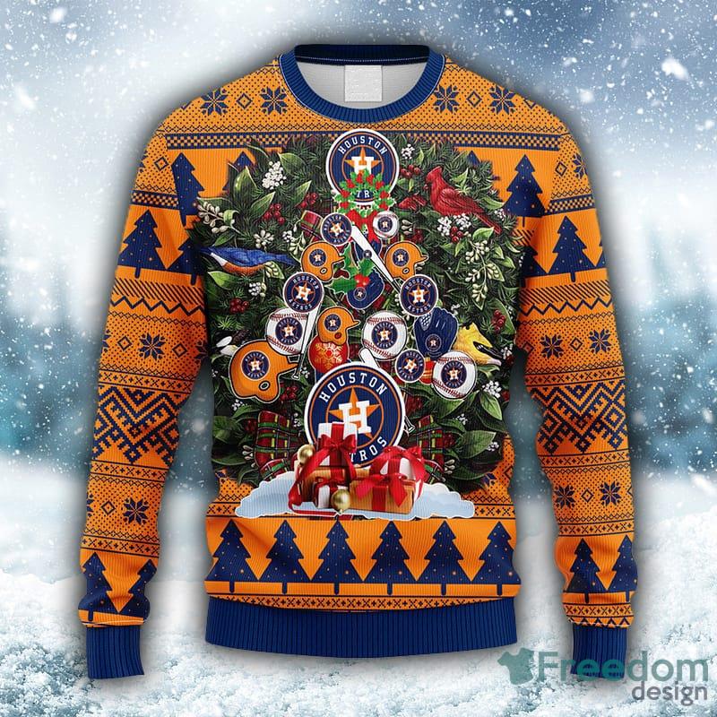 MLB Houston Astros Tree Fleece 3D Sweater For Men And Women Gift Ugly  Christmas - Freedomdesign