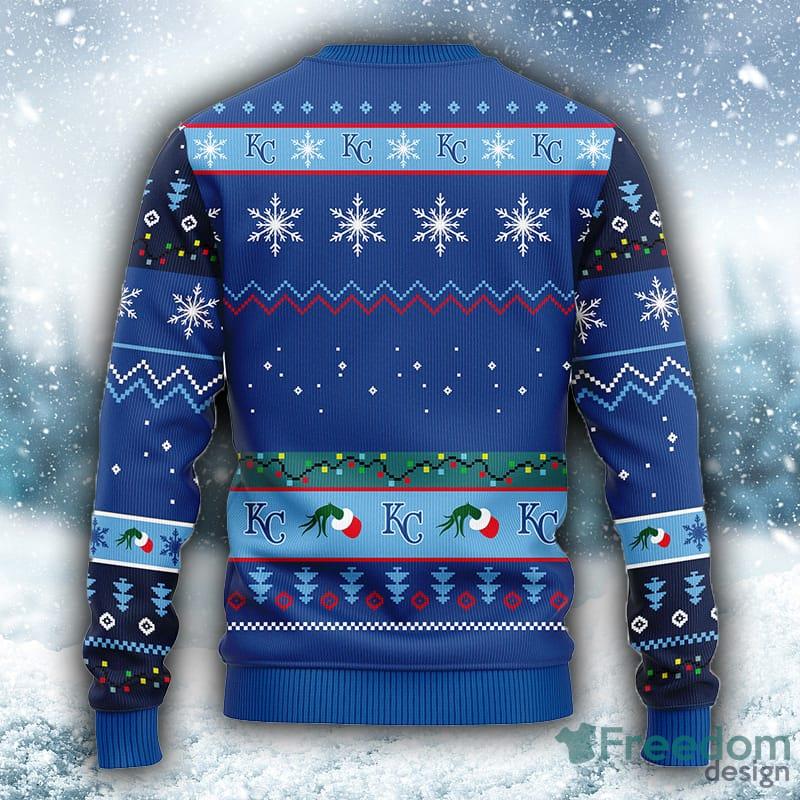 MLB Kansas City Royals 12 Grinch Xmas Day Christmas Ugly 3D